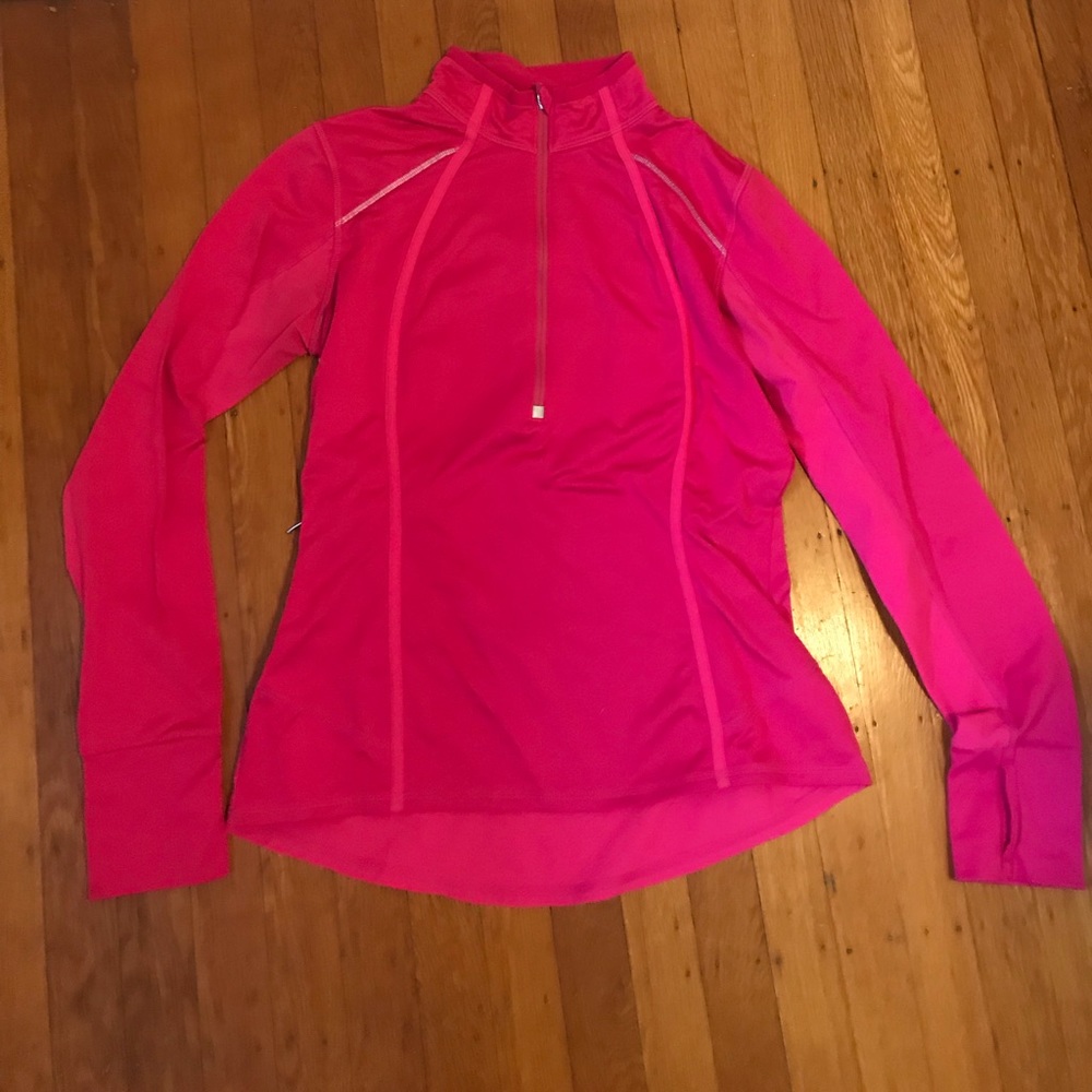 Athleta mock zip pull over